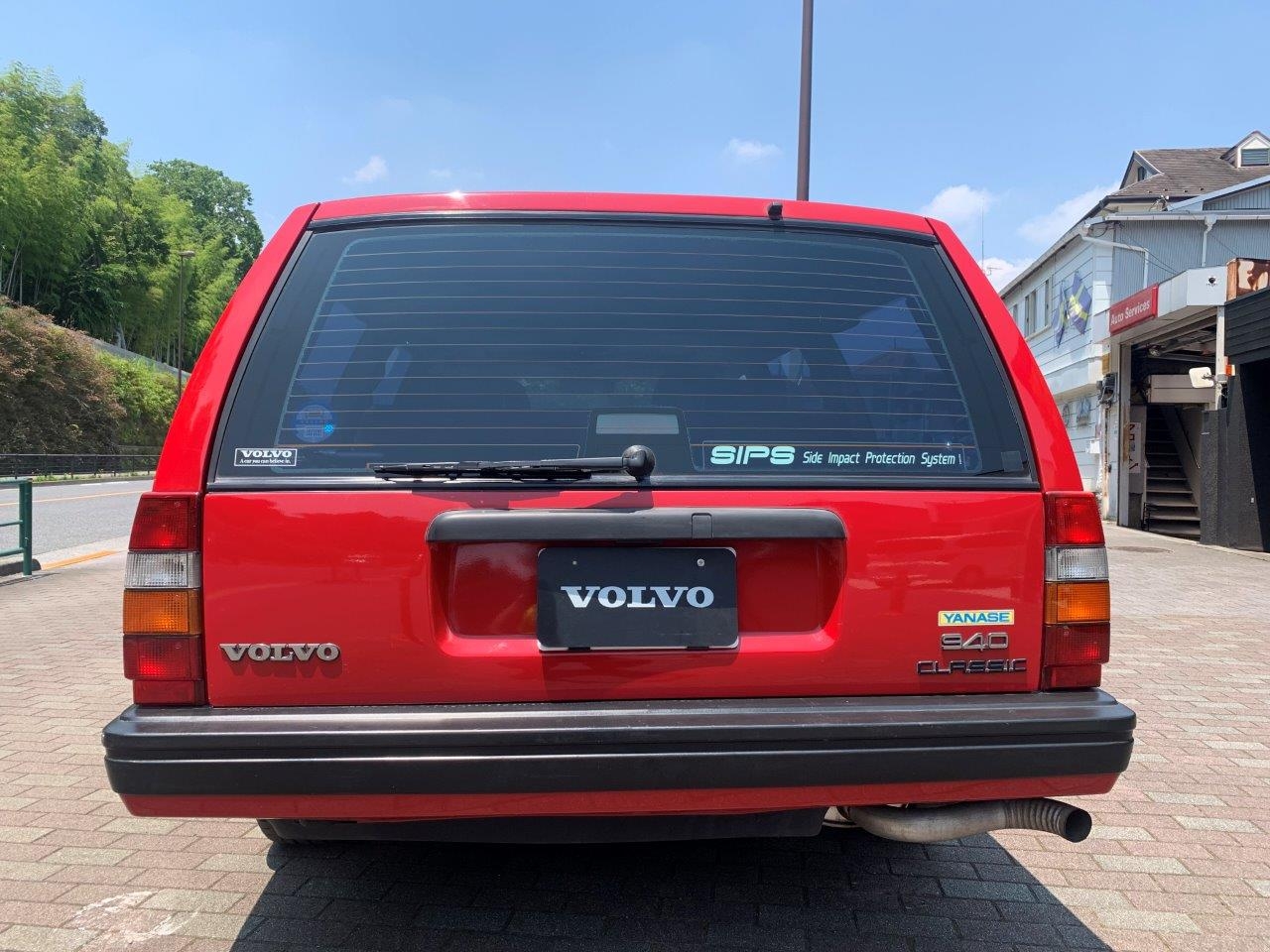 VOLVO ボルボ 940 クラシック 最終型LEDライト付 リアスポイラー